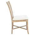 thumbnail image 3 of SAFAVIEH Chiara Rattan Accent Chair, Grey White Wash, Set of 2, 3 of 12