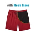 thumbnail image 4 of COOFANDY Mens Swim Trunks 7 inch Swim Shorts Board Short Bathing Suit with Mesh Liner Beach Shorts, 4 of 6
