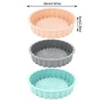 Laxiabr Silicone for Baking Round Moldss Nonstick & Quick Release