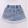 thumbnail image 6 of Toddler Girls Denim Shorts Girl Jeans Embroidered Jeans Summer Outfits for Girls Girl Shorts Size 2-3 Years, 6 of 7