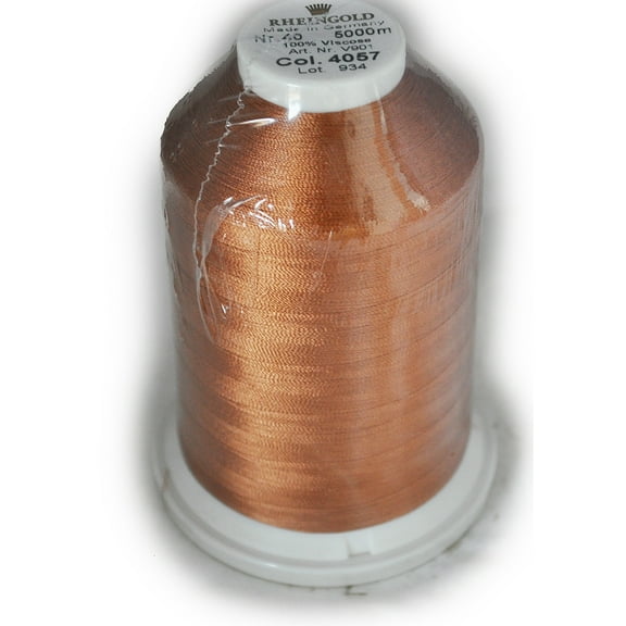 Maderia Thread Rayon 4057 Medium Tawney Tan 901404057