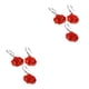 thumbnail image 2 of Advancent 1 Juego de ganchos para cortina de ducha, accesorios, colgadores de fijación profesionales, barra de modelado de rosas de resina, accesorio de Rojo 3 piezas 2piezas Advancent CBP463770, 2 of 6