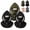 3pc-c, variant on Double Layer Fleece Hooded Hat Integrated One Piece Balaclava 3-In-1 Flannel Warm Windproof Hoodie with Mask for Men Ski Winter Outdoor Cycling Motorcycle Full Face Oover Hood