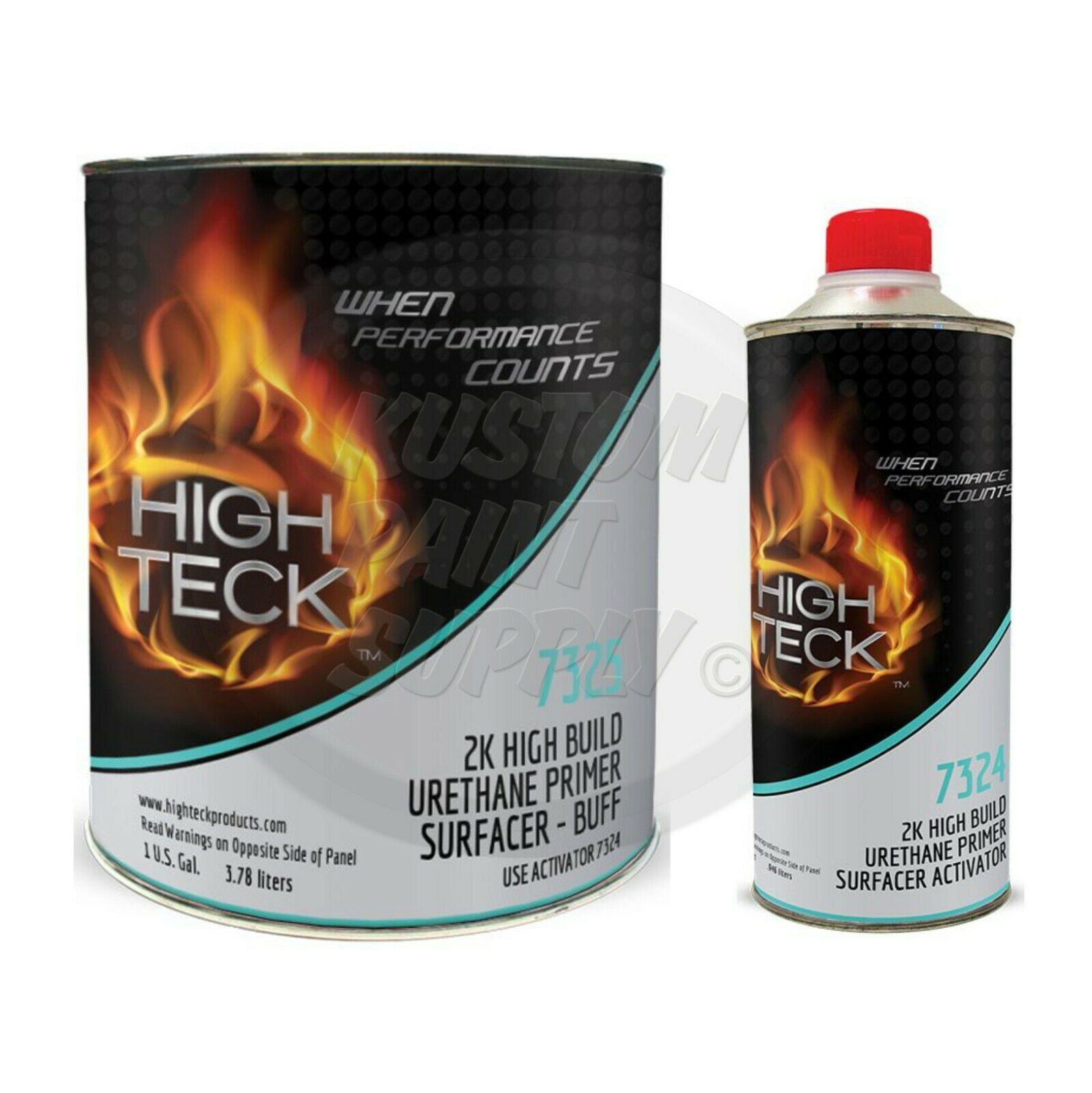 High Teck 2k High Build Urethane Primer Surfacer 1 Gallon Beige KIT