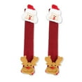 thumbnail image 3 of Lubelski 2Pcs Christmas Refrigerator Door Handle Cover Durable Washable Reusable Handle Cover for Festive Decoration, 3 of 8
