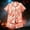 A121 Orange, variant on Yuncity Girls Halloween Pajamas Cute Ghost Print Pjs Summer Fall Button Down Short Sleeve Top Shorts 2 Piece Casual Cozy Festival Party Nightwear,Size 2-16 Years Gold
