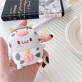 thumbnail image 2 of Funda TOUBN para Airpods, diseño de animales de vaca y dumplings, funda de silicona suave a prueba de golpes para Airpods 1 y 2, elegante para niños y niñas., 2 of 5