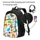 thumbnail image 2 of Easygdp Animals Mochila para Laptop de Viaje con Puerto USB, Mochila para Laptop con Puerto de Carga USB para Mujeres y Hombres, 2 of 7