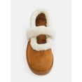 thumbnail image 4 of Joyspun Women's Faux Fur  Mary Jane Ballet Slippers, 4 of 7
