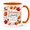 Black, variant on Coffee Mug Fall Leaves Ceramic for Coffee Autumn Gift