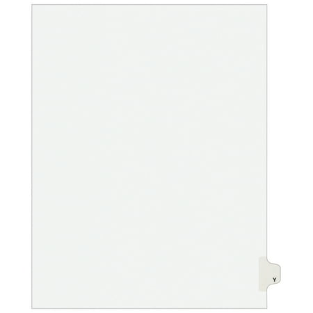 UPC: 0072782014254 | Avery Individual Legal Dividers Avery Style  Letter Size  Side Tab Y (1425)