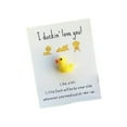 thumbnail image 1 of SGACAI Adorable juego de regalo con temática de pato para él y para ella IA Heartfelt Expression Love A4E7E, 1 of 7