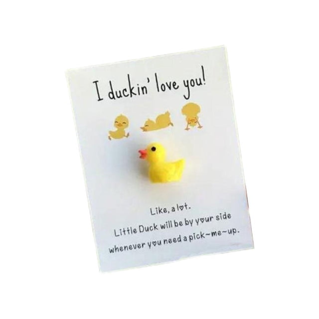 SGACAI Adorable juego de regalo con temática de pato para él y para ella IA Heartfelt Expression Love A4E7E