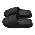 thumbnail image 2 of Home Arch Support Slippers Indoor/outdoor Silent Foot Massage Non-Slip Quick-Drying Bathroom Slipper For Men And Women Black 41, 2 of 6
