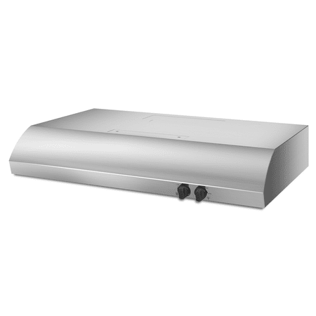 Whirlpool - 36" Convertible Range Hood - Stainless steel