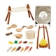thumbnail image 1 of Juego de Camping para niños de 25x, juguetes realistas para acampar, juego de simulación, juego de Camping, fogata de imitación para fiesta, juguete, 1 of 9