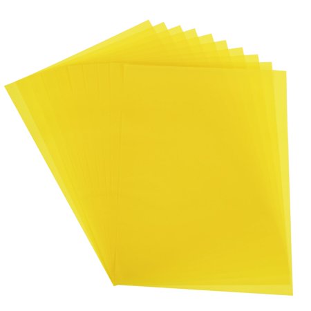 LucentTrace - A4 Tracing Paper Pad (30 Sheets) - Ideal for Sketching, Drawing, and Painting - 100 GSM - Yellow