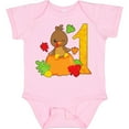 thumbnail image 3 of Inktastic First Birthday Turkey on Pumpkin Boys or Girls Baby Bodysuit, 3 of 5