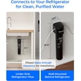 thumbnail image 4 of Waterdrop 15UC-UF Water Filter System, 0.01 μm Ultra Filtration for Baçtёria Reduction, NSF/ANSI 42 Certified, 1/4 inch Direct Connect to Refrigerators and Ice Makers, 16K Gallons Capacity, USA Tech, 4 of 9