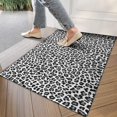 thumbnail image 4 of Black Leopard Print Door Rugs,Washable Non Slip Door Mats Indoor,Decorative Door Mats,Entry Mat Indoor for Entrance,Bedroom,Kitchen,Bathroom,17"x30", 4 of 6