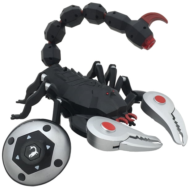 Mechanical Scorpion - Remote Control Robotic Monster w/ Glowing Eyes ...