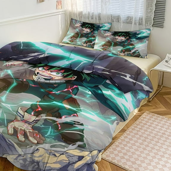 My Hero Academia Luxury Dual-Sided Bedding Set | Heavyweight, Ultra Soft & Vibrantly Printed