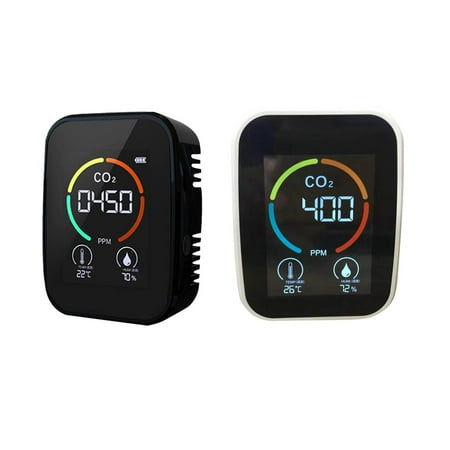 

MEGAWHEELS Air Quality Monitor CO2 Temperature Humidity Detector Meter