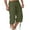 Army Green, variant on Liquidación DDAPJ pyju Mens 3/4 Cargo Pants Lightweight Outdoor Hiking Work Pants Elastic Waist Drawstring Capri Pants with Multi Pockets Army Green XXXL