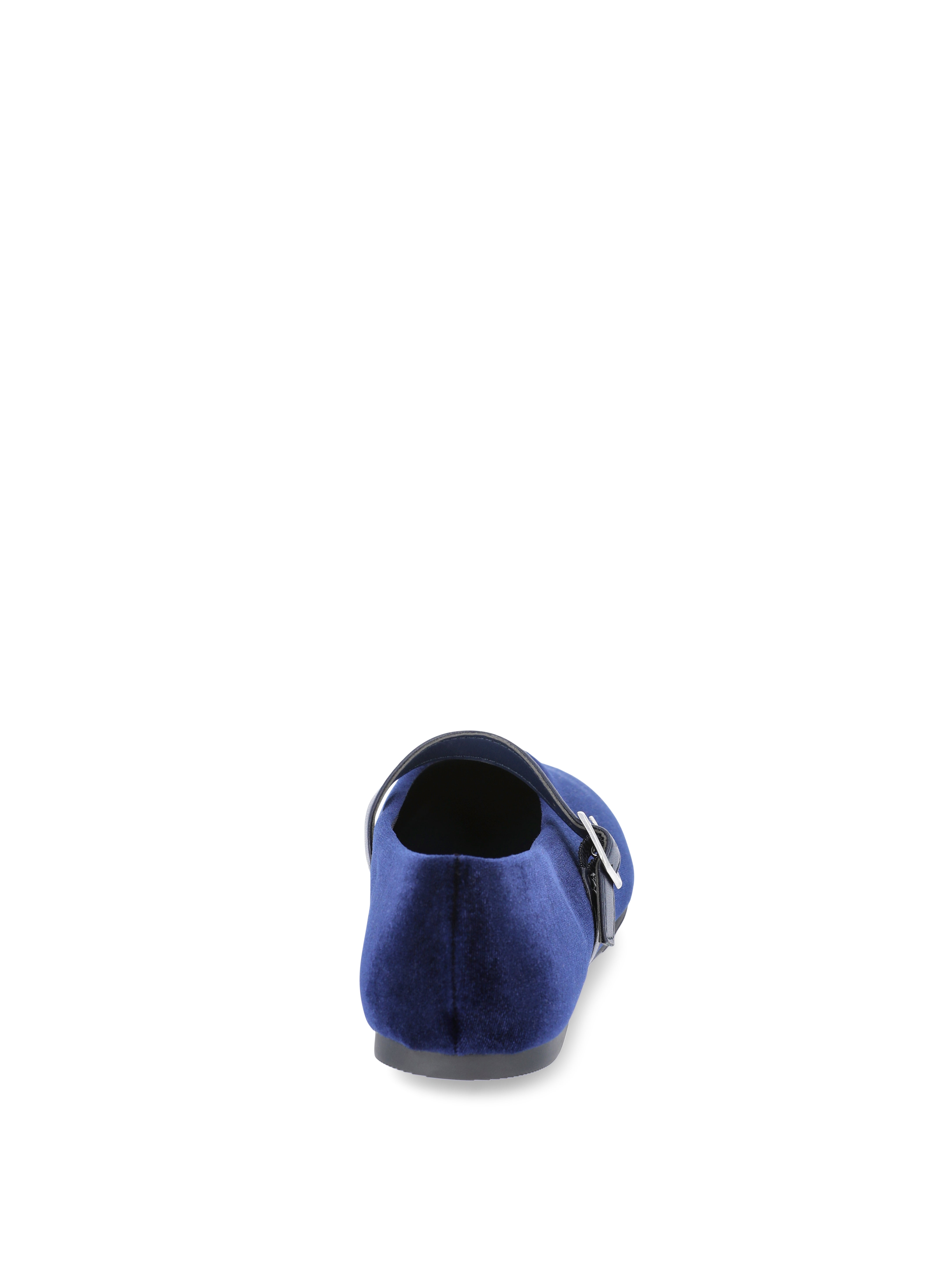 Weekend Academy Girls Velvet Ballet Flats