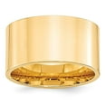 thumbnail image 4 of 14K Yellow Gold 12mm Standard Flat Comfort Fit Band Ring Size 8, 4 of 7