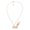 Gold/White, variant on Nieyigj Alloy Owner and Pet Pair Dog Bone 2 Splicing Necklace Golden White Word Split Pendants Tag Chain Cremation Ashes Keepsake Urn Memorial Set For Dogs Cats