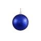 Northlight Holographique Paillettes Somptueux Bleu Incassable Boule de Noël Ornement 4" (100mm) – image 1 sur 2