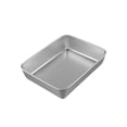 thumbnail image 3 of Mosiee High Quality Food Tray Serving Dishes Kitchen Kitchen Tool Rectangular Serving Decoration Stainless Steel Tray Plate, 3 of 9