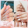 thumbnail image 6 of Modelones Builder Nail Gel - 2oz Clear Hard Gel for Nails, Nail Extension Gel Kit Acrylic Gel Nail Strengthen Gel Nail Art Manicure Set with 100PCS Nail Forms and Dual-use Brush DIY at Home, 6 of 8