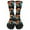 Black5, variant on Letter Printed 67 Socks for Kids Ages 7-12 Athletic Crew Socks for Boys Girls Festive Christmas Holiday Socks