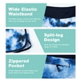 thumbnail image 6 of SURF CUZ Women's Swim Board Shorts Tummy Control Swimsuit Bottoms Beach Shorts with Liner and Pockets, 6 of 8