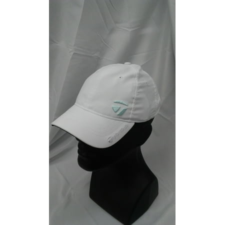 New Women's TaylorMade Golf Juliet Adjustable Cap White 100% Polyester