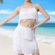 thumbnail image 1 of Borlas Sling Top Falda Estilo vintage Mujeres Slim Fit Sin mangas Traje de baile latino FLhrweasw Nuevo, 1 of 7
