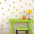 thumbnail image 3 of Wall Stickers, Gold PVC Waterproof Removable Dot Wall Stickers, Window Mirrors for Car, 3 of 8