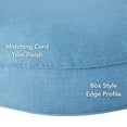 thumbnail image 5 of Happy Hounds Gordie Indoor/Outdoor Round Dog Bed, Medium (36"), Denim, 5 of 7