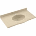 thumbnail image 3 of Swan Europa Solid Surface 55'' Single Bathroom Vanity Top, 3 of 7