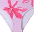 thumbnail image 4 of YunPes Bathing Suits for Girls 2 Piece Swimsuit Cute Floral Graphic Bathing Suits with Cover up Skirt Teen Adjustable Swimwear Set, 4 of 7