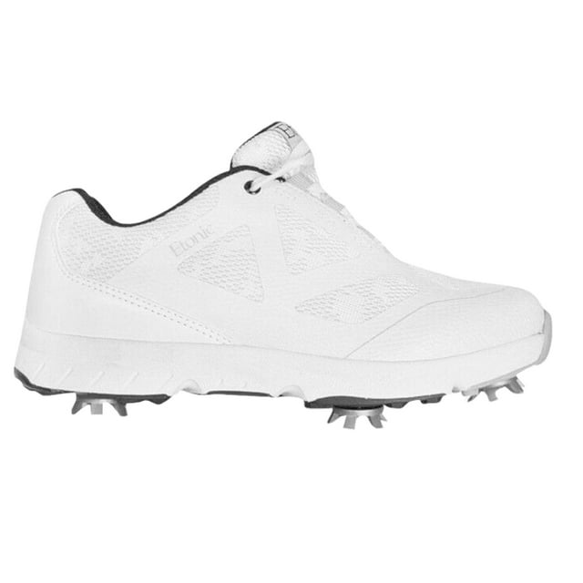 Etonic Chaussure de Golf Imperméable à 6 Crampons pour Femmes Stabilizer, 9.5 Moyen Blanc