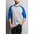 thumbnail image 5 of Victorious Men's Baseball Raglan T-Shirt 3/4 Sleeves Jersey, 5 of 6