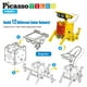 thumbnail image 4 of Robot transformador alimentado por energía solar PicassoTiles STEM 12 en 1, 4 of 9