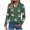 Army Green, variant on Fall Fashion Must Haves Womens Christmas Shirts Funny Christmas Collection Top with Buttons Long Sleeve V Neck Holiday Blouse Fall Clothes My Items