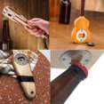 thumbnail image 4 of 100 Insert d'Ouvre-bouteille Ensemble, en Acier Inoxydable Kit de Quincaillerie d'Ouvre-bouteille Ronde Bricolage Pièces d'Alimentation avec Vis, 4 of 4
