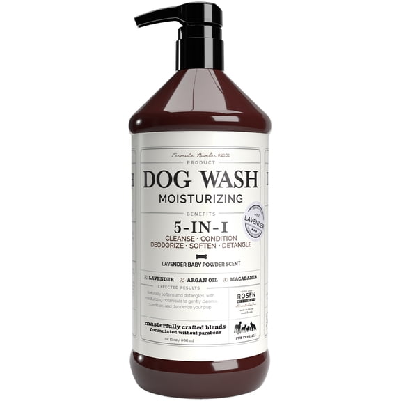 Rosen Apothecary 5-in-1 Dog Wash HYZ01 Moisturizing Lavender Shampoo, by Kira Labs 960ml/32fl