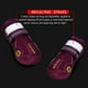 thumbnail image 4 of Zapatos Qumy para perros grandes, impermeables, con suela antideslizante, color morado, 4 of 5