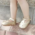 thumbnail image 2 of Soft Sole Leather Baby Shoes - Infant Baby Walking Shoes Moccasinss Rubber Sole Crib Shoes, 2 of 6
